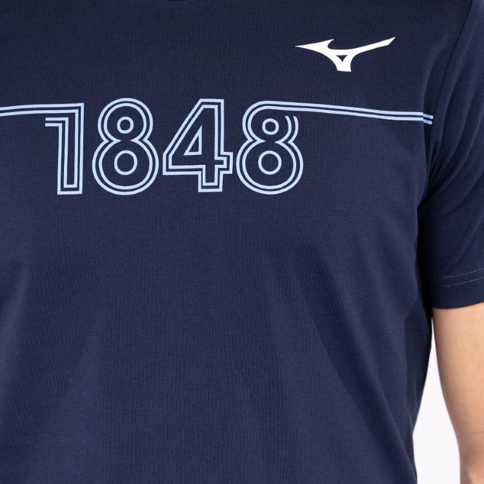 Mizuno VfL Bochum Cotton T Shirt 2 Navy